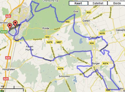 Afbeelding route