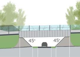 De bestaande Hofwijktunnel wordt verlengd. Een verlenging van een tunnel komt het gevoel van veiligheid niet ten goede.