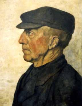Geert Kuiper Alphonse Stengelin, Portret Geert Kuiper (1840-1927), olieverf. Louis Albert Roessingh, Portret van Geertje Kuiper-Eleveld (1850-1918), olieverf, 1905.
