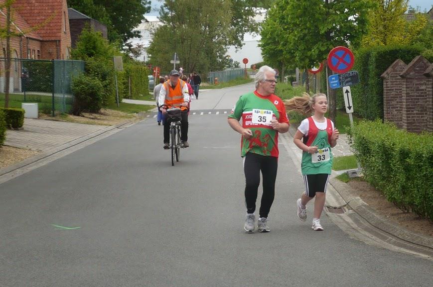 Verslag Oosterzele: Onze club was goed vertegenwoordigd op de jogging in Oosterzele.