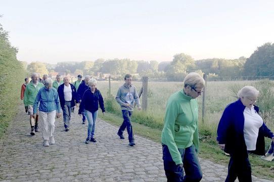 op zoek naar de Kravaalvelden en Kravaalbos.