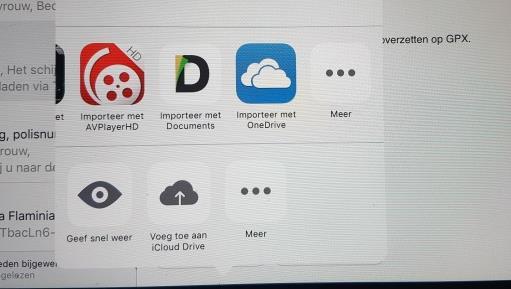 Momenteel biedt TomTom nog niet de mogelijkheid om met het programma MyDrive routebestanden te importeren op een tablet.