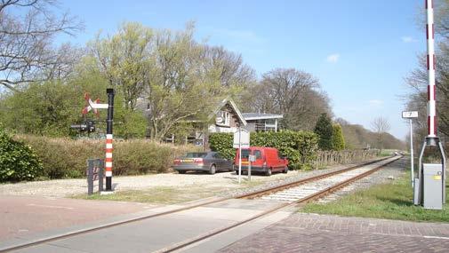 Het station van Hooge Zwaluwe Zicht van west naar oost richting Hooge Zwaluwe.