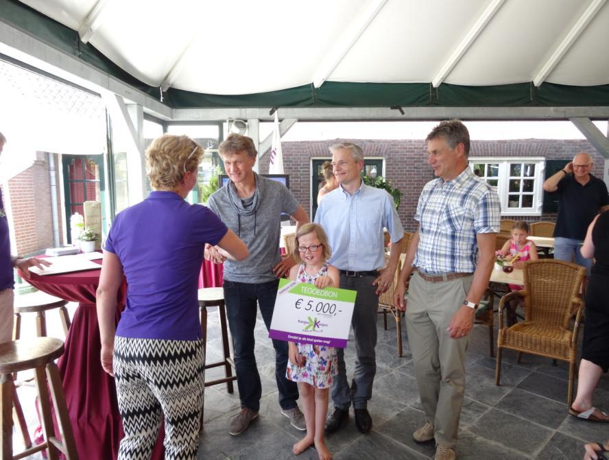 Vrijdag 18 juli waren de winnaars van de jubileumactie uitgenodigd om naar de Hessenhof van De Radstake te komen.