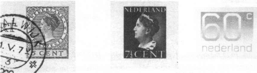 De langstlopende naoorlogse reeks, cijfertype Van Krimpen, heeft overigens geen briefkaarten opgeleverd: de enige postwaardestukken in dit type zijn verhuiskaarten.