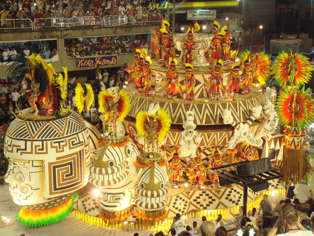Reisinformatie 11-Daagse Braziliëreis in Februari 2018 (met de winnaarsparade van de carnavalsoptocht van Rio de Janeiro)