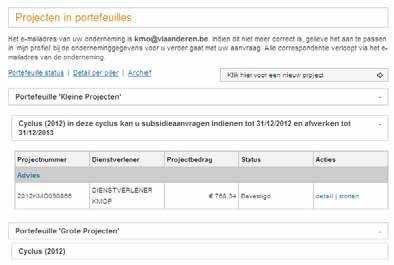 Stap 2: stort uw aandeel in uw kmo-portefeuille VOOR DEZE STAP HEBT U VOLGENDE