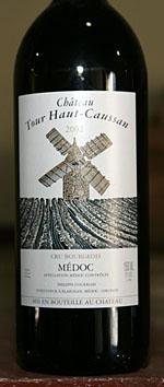 ***(*) Château Tour Haut-Caussan 2004 Fraai elegant fruit in de geur, die helemaal open is.