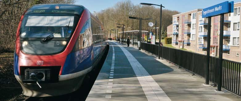 treinstation perfect als forensendorp tussen Parkstad Limburg en voor Kerkrade in het bijzonder.