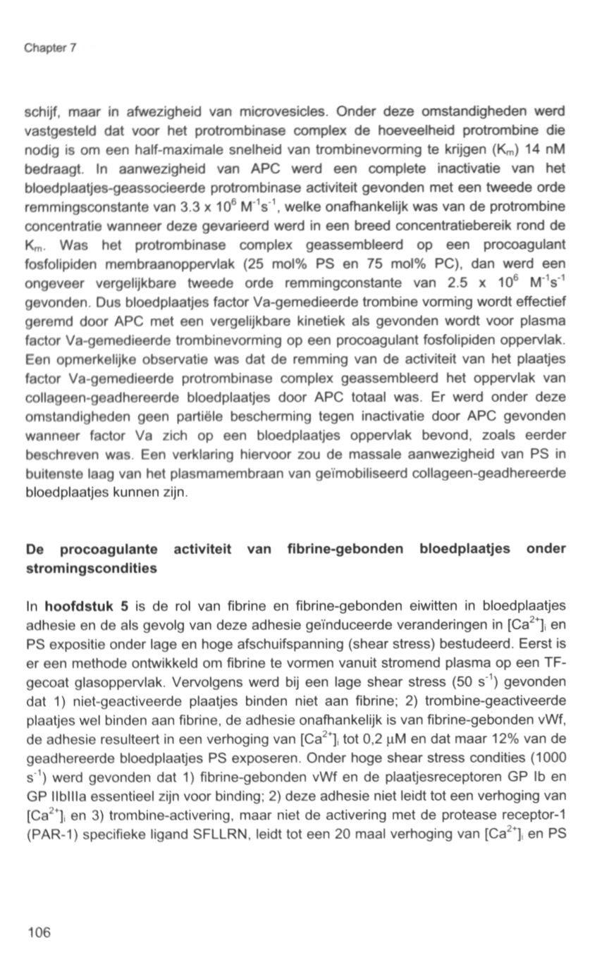 schijf, maar in afwezigheid van microvesicles.