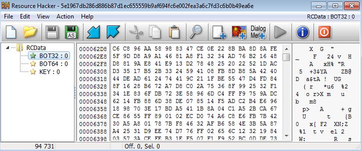 Floki Dropper 2-8 ارسال کننده bot 64 دارای 3 منبع به همراه نام های توصیفی است bot32 Floki :key و کد