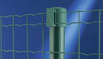 Combinatie van zachte horizontale draden (elastisch krimpeffect, spandraad overbodig) met harde verticale draden.