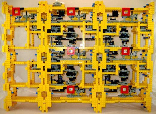 Babbage Difference Engine made with LEGO http://acarol.woz.