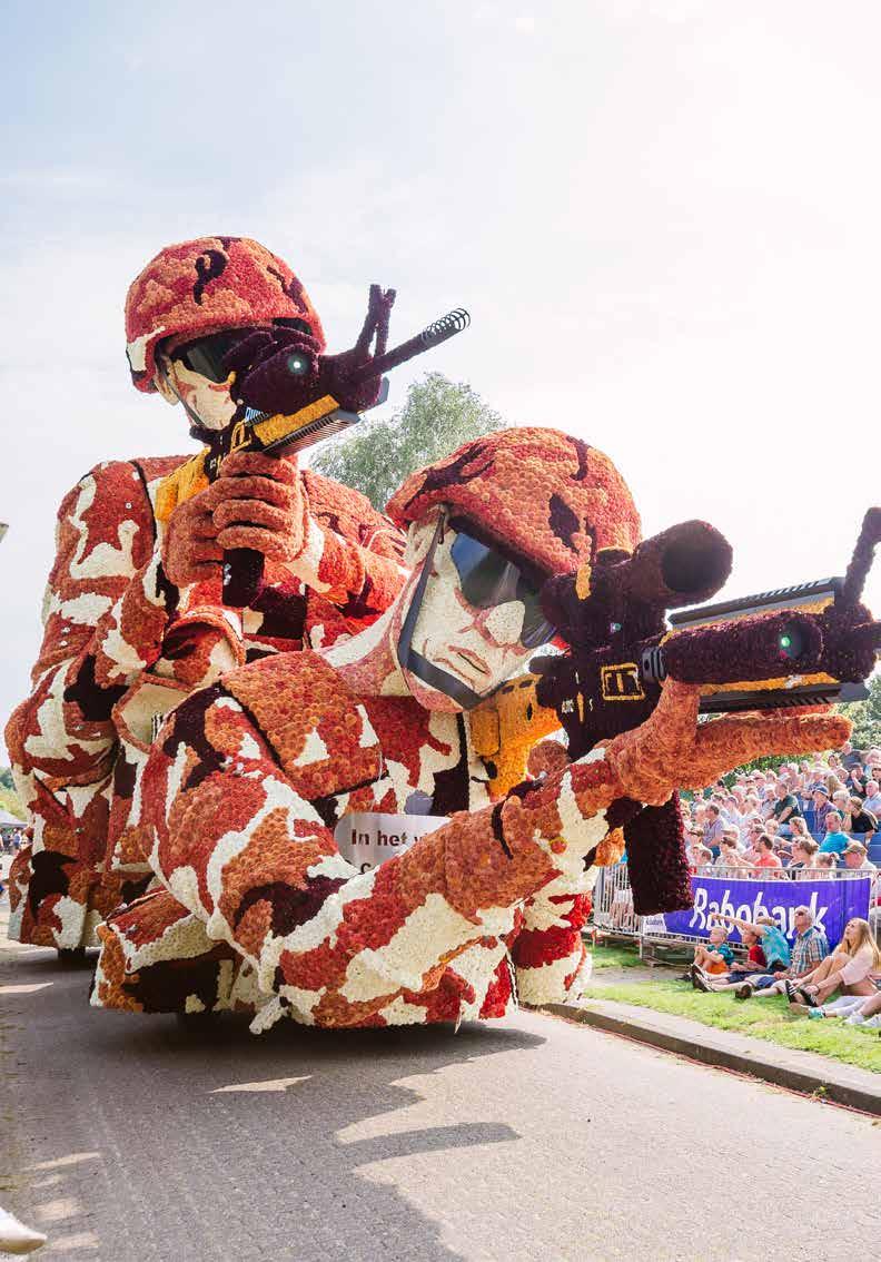 4CORSOGROEP: GAOS IN HET VIZIER De wagen is goed in verhouding met mooie details, zoals de aankleding van de soldaten, de gezichtsuitdrukking