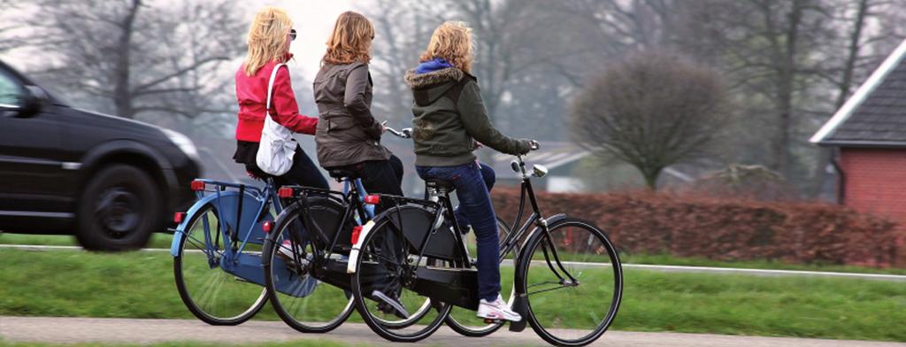 Daarom geldt voor hen de verplichting: als er een fietsstrook aan de rechterzijde op de rijbaan is aangelegd dat zij deze moeten volgen.