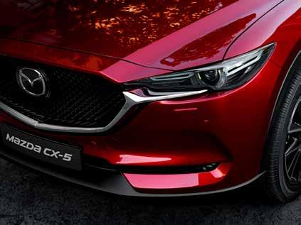 NEEM PLAATS De nieuwe Mazda CX-5 is meer dan ooit de belichaming van het KODO Soul of Motion -design.