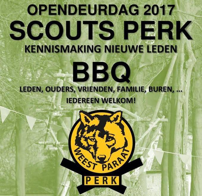 Zaterdag 23 September : Opendeurdag! (14u-17u, -> BBQ) Eindelijk is het zo ver, het is tijd voor de eerste vergadering! De opendeurdag is op een zaterdag en dus niet op een zondag!