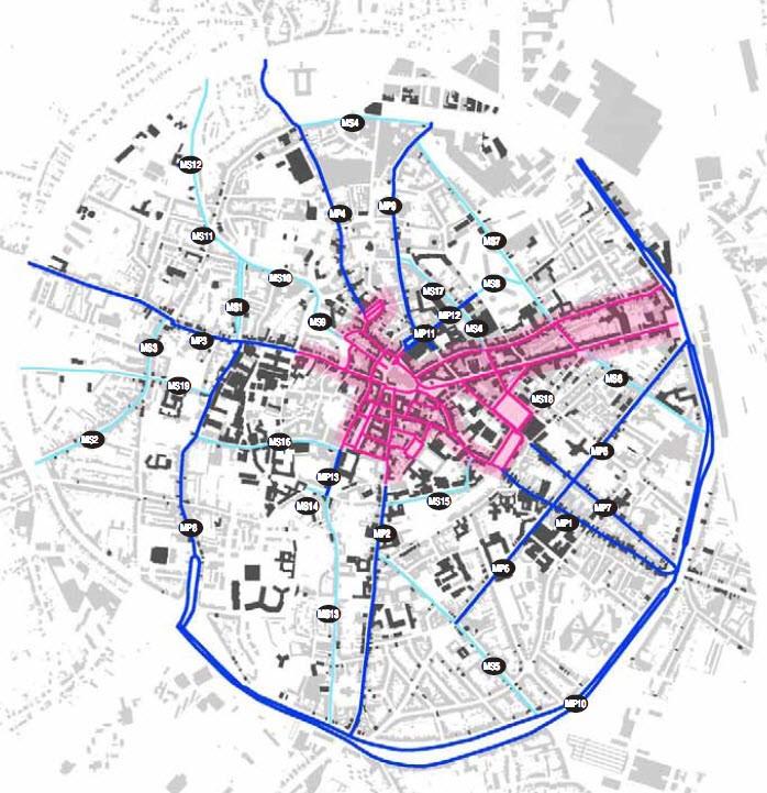 Hertogensite Leuven plan-m.e.r. screening v3.0 11 mei 2015 4.4. Economische en centrumstructuur RSV en RSVB (en addendum) Binnen het RSV is Leuven geselecteerd als regionaal stedelijk gebied.