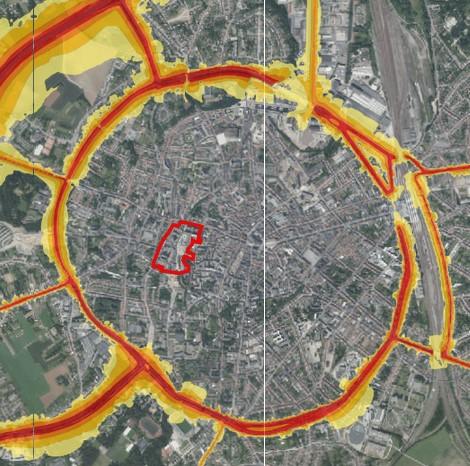 Anderzijds is het van belang de mogelijke impact van bestaande geluidsbronnen in de omgeving van het project op de woonontwikkeling zelf te beschouwen