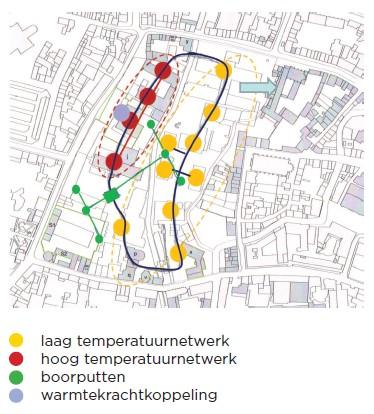 Hertogensite Leuven plan-m.e.r. screening v3.0 11 mei 2015 geproduceerd. De welzijnstoren zorgt voor afname van elektriciteit en warmte.
