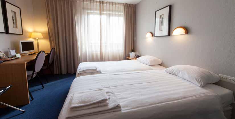 Hotel accommodaties Hotel-Restaurant Hellendoorn heeft 28 Comfortabele hotelkamers.