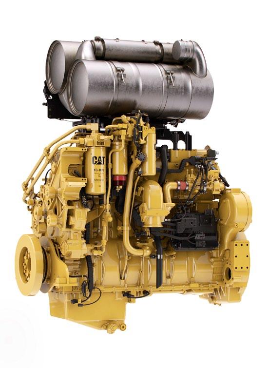 Een Cat C15 ACERT-motor geeft u het vermogen en de betrouwbaarheid die u nodig hebt voor het werk.