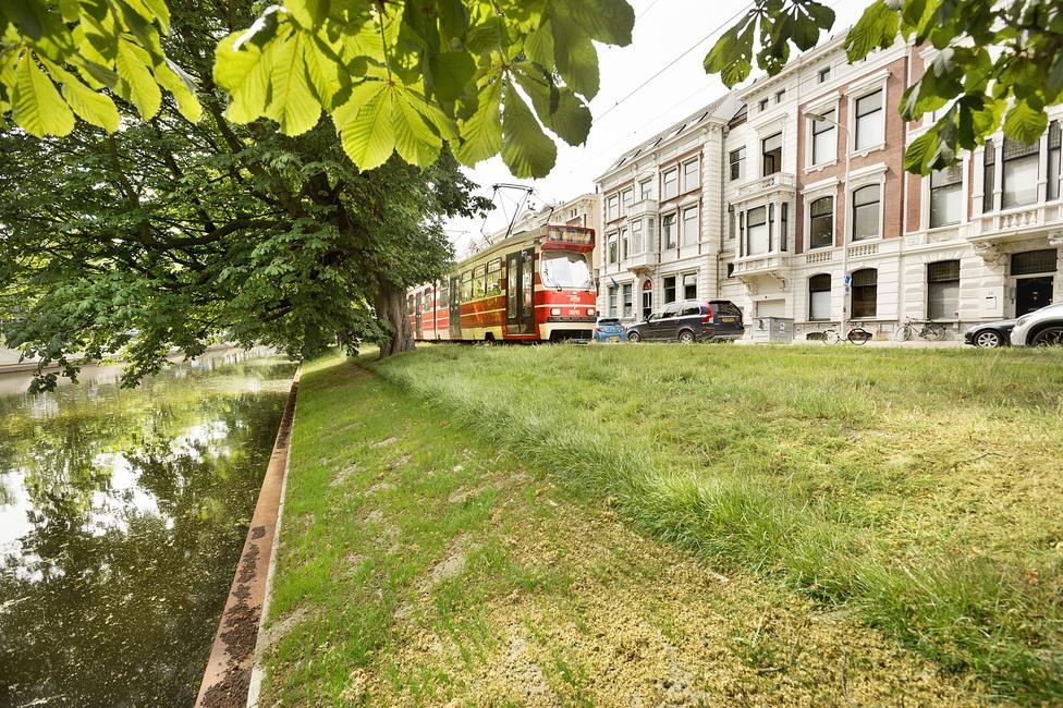 OMGEVINGSFACTOREN Het kantoorgebouw is gelegen op één van de meest prestigieuze en tegelijkertijd dynamische locaties van Den Haag, te weten de Koninginnegracht tussen de Javastraat en de Laan Copes