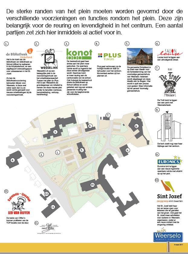 De investeringen in de openbare ruimte geeft partners vertrouwen in de toekomst en hun eigen investeringen.