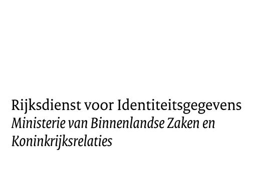 Rijksdienst voor Identiteitsgegevens DGBW/RvIG Datum Met het verzoek van 2017-0000057082 heeft het college van burgemeester en wethouders van de gemeenten en het dagelijks bestuur van het