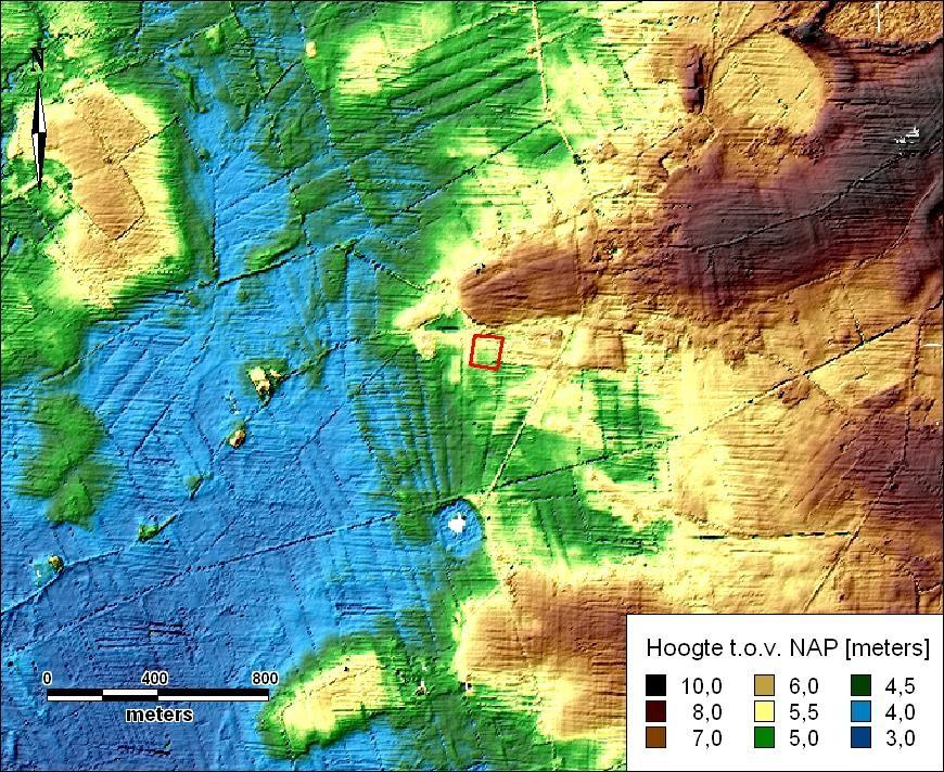 Noordwestelijk van het onderzoeksgebied zijn beekeerdgronden te vinden (pzg23).