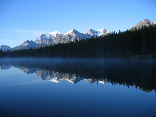 mooie trail te lopen of ergens te lunchen. We vertrekken vroeg vanuit Canmore (uur of 7.