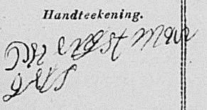 13.02.1829 getrouwd met Adriana Maria Priem (Sint Maartensdijk, 1799-1876) in Sint Maartensdijk 88 Pieter Hengstmangers [.