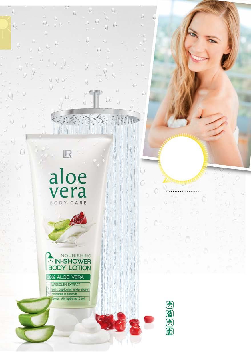 NIEUW! DE ALOE VERA BODY LOTION VOOR ONDER DE DOUCHE: snel en eenvoudig verzorgd!