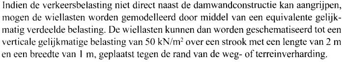 BIJLAGE C VERIFICATIE EUROCODE BELASTING IN TIJDELIJKE SITUATIE Onder paragraaf 3.