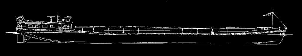 langsdoorsnede, dekplan l.o.a. 106 cm 16.15.012 ms Helena (1980) - H.