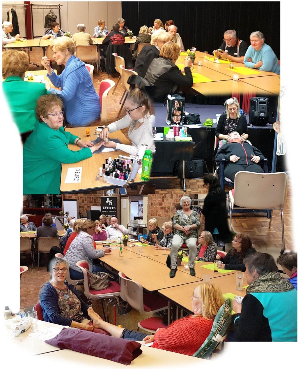 Verwenmiddag Dinsdag 25 April 2017 is er weer een verwenmiddag geweest in het MFC- Gebrook Samen met de Werkgroep Senioren Nieuw - Lotbroek & Moedercentrum de Heksenketel.