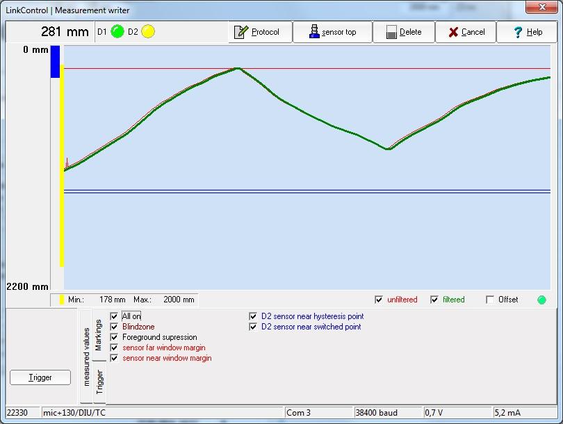 dbk+, esp, esf-serie onder Windows ingesteld worden.