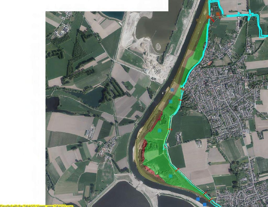 Kadewerkzaamheden (2) LOCATIE GREVENBICHT Op 2 locaties in Grevenbicht worden kadeverbeteringen