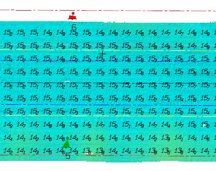 27372-1-MSCN-rev.2 14 strook en ligt dus op een afstand van meer dan 500 m, zie Figuur 3-4. De afstand tussen de blauwe lijnen is 200 m en valt samen met de toekomstige geul.
