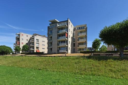 Soort appartement Op een fraaie lokatie direct aan de Maas op de bovenste verdieping gelegen luxe penthouse met 3 slaapkamers, een oppervlakte van ca. 119 m2 en 3 balkons.