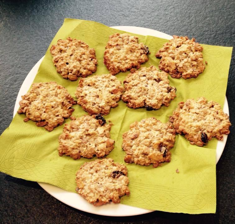 Proevertje 3 Mueslikoekjes Ingrediënten: muesli, havermout,