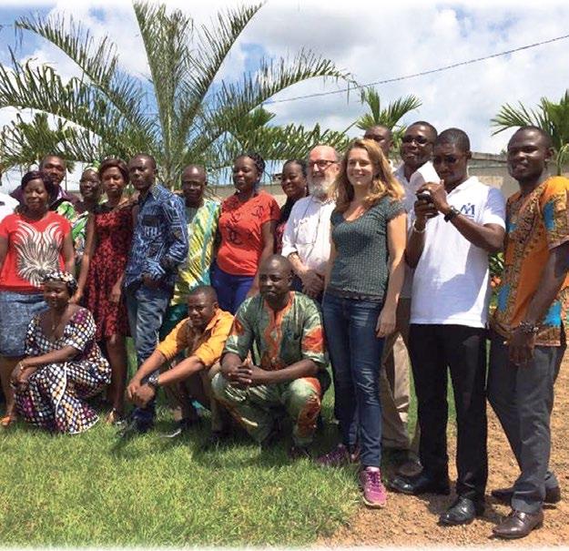 Deelnemers aan een training in Garoua, Kameroen in het kader van mhgap, het