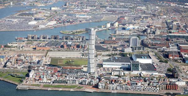 Woensdag 27 maart 2013 Turning Torso Referentie voor landmark het zuidelijk havenhoofd (ca.