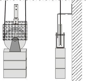 breedte: 1600mm / max. diepte 450mm 562228 68,83 Extra paneel (0,15m) t.b.v. afscherming voor tegengewicht om uit te breiden naar: max. breedte: 1600mm / max.