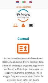 Webdesign door Prisco s omvat een breed scala aan vaardigheden en disciplines. Het belangrijkste deel van een website is hoe u uw communicatie definieert.
