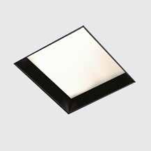 apertures. This fixture has been developed for compact fluorescent, halogen and halogen metal vapour lamps. It is intended for general lighting and wallwash applications.