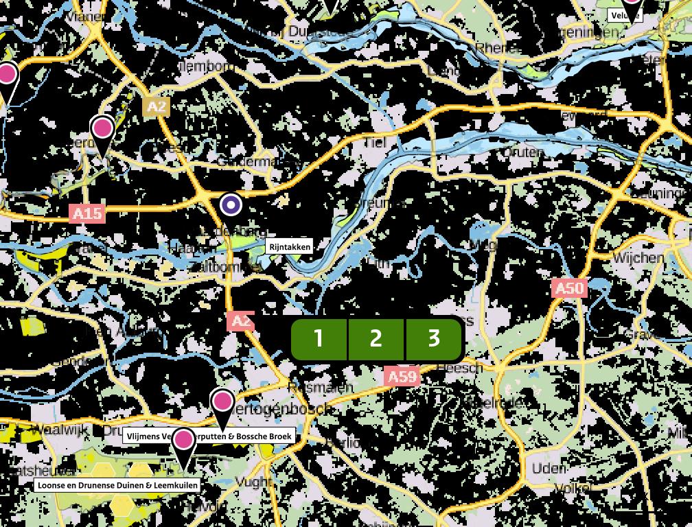 Depositie en projectbijdrage (Rijntakken)