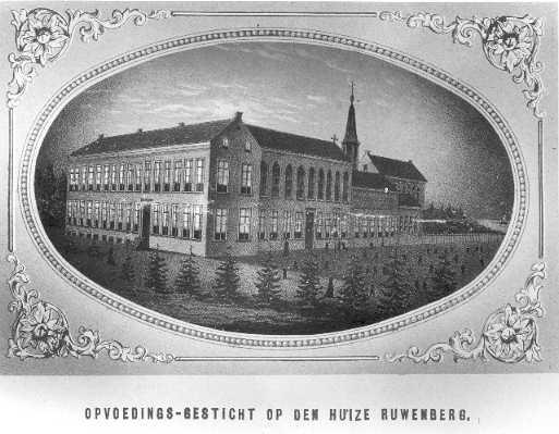 Transcriptie kaart hkb2234 Aan: Nr. 229, Ruwenberg Sint Michel Gestel; poststempel 29 april 1899 Tekst: Lieve Eduard en Hubert. Grootpapa is zacht en kalm overleden.