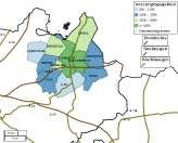 - Opmerking: zeer beperkte koopvlucht naar omliggende gemeente Geel,