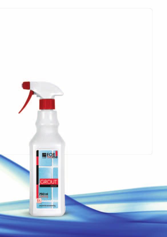 VOEGENREINIGER verfrist de kleuren van voegen shower cleaner (Badreiniger) bathroom cleaner (Douchecabinereiniger) Voor jezelf en voor je woning Als je twijfelt, breng dan een klein beetje van het